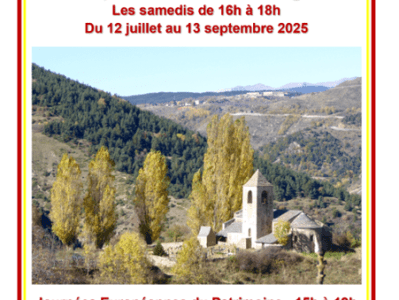 Exposition Église de la Trinité et Sainte Marie&nbsp;Prats-Balaguer